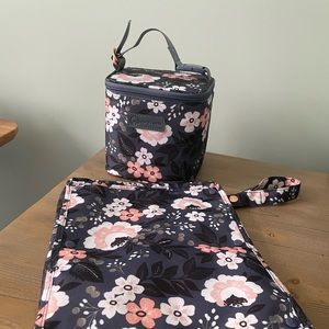 Sarah Wells Pumparoo Wet Bag & Gold Cold Cooler